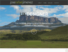 Tablet Screenshot of joserafaeljimenez.com